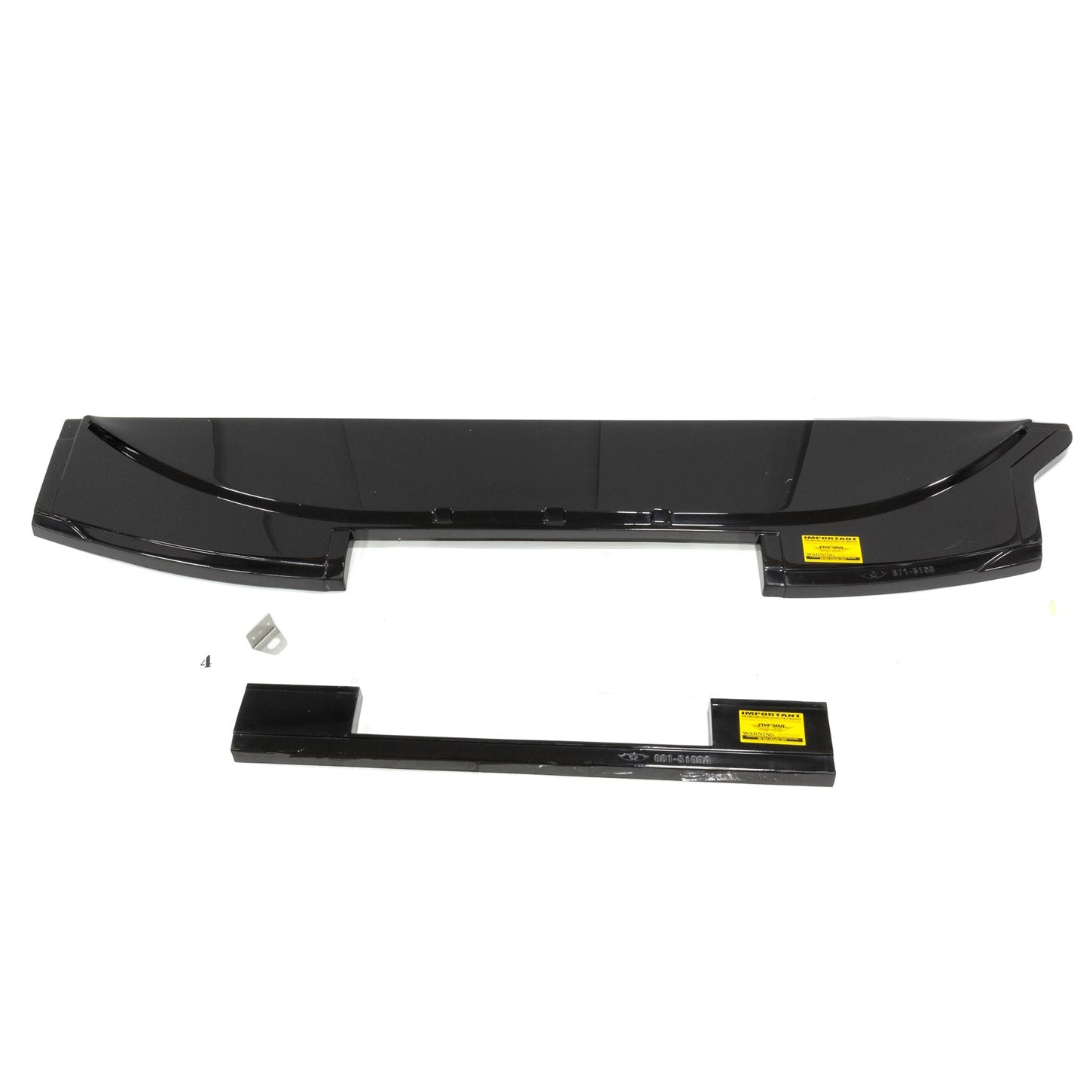 Five Star ABC ULTRAGLASS Windshield Cowl Panel - Black