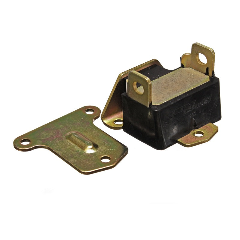 Energy Suspension Hyper-Flex Motor Mount - Bolt-On - Black / Cadmium - GM V6 - Compact SUV / Truck 1996-2004