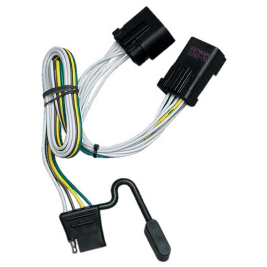 Tekonsha Trailer Light Wiring Harness - T-One Connector - Brake / Tail Light Harness - Chrysler / Dodge / Plymouth / Freightliner / Jeep / Mitsubishi 2000-10