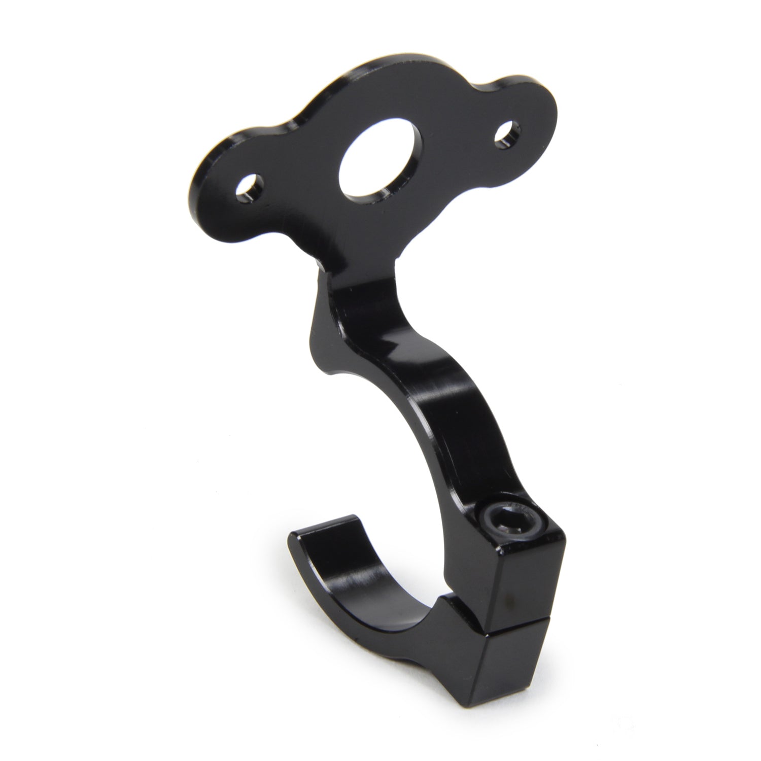 Ti22 Clamp-On Quick Turn Mounting Bracket - 1/16 in Thick - Black - 1-1/4 in Tubing