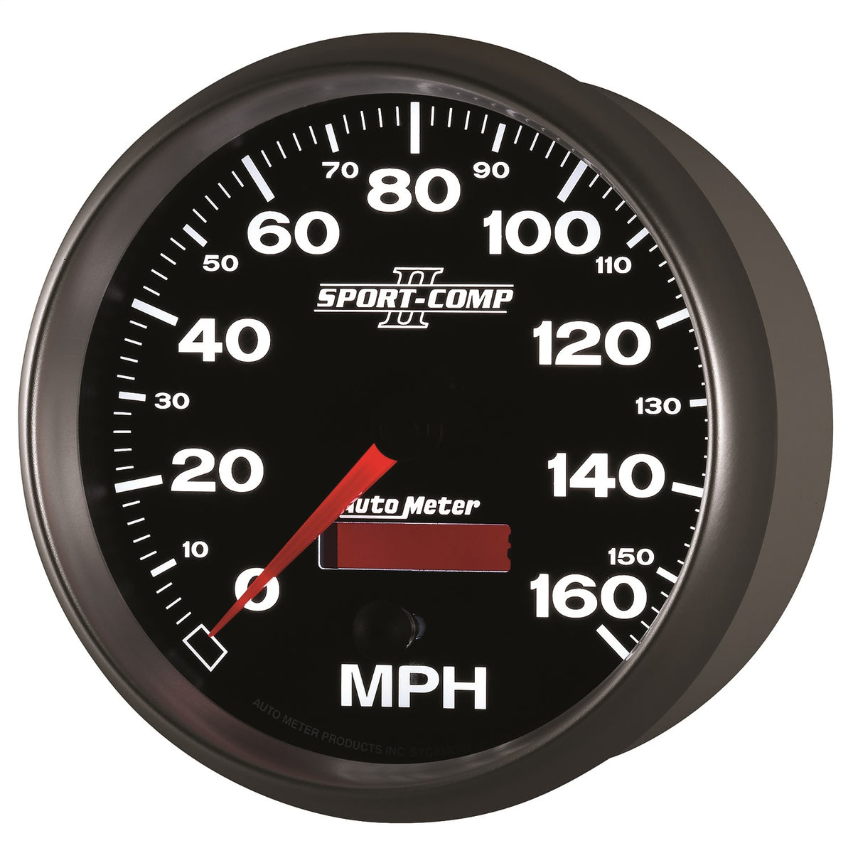 Auto Meter Sport-Comp II Programmable Speedometer - 5 in.