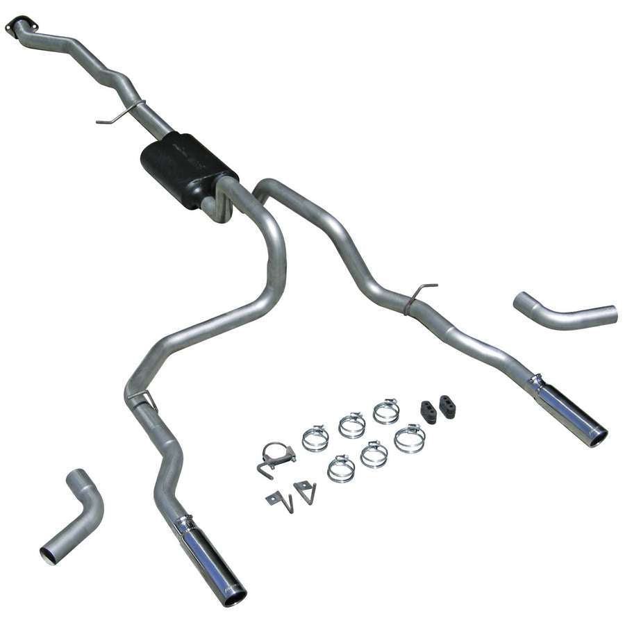 Flowmaster American Thunder Single Exhaust System - 1999-2006 Chevy/GMC 1500 4.8L/5.3L