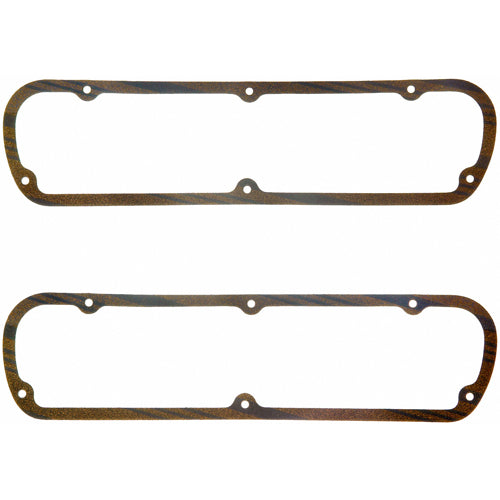 Fel-Pro Valve Cover Gasket - 0.125 in Thick - Cork / Rubber - Small Block Ford - Pair