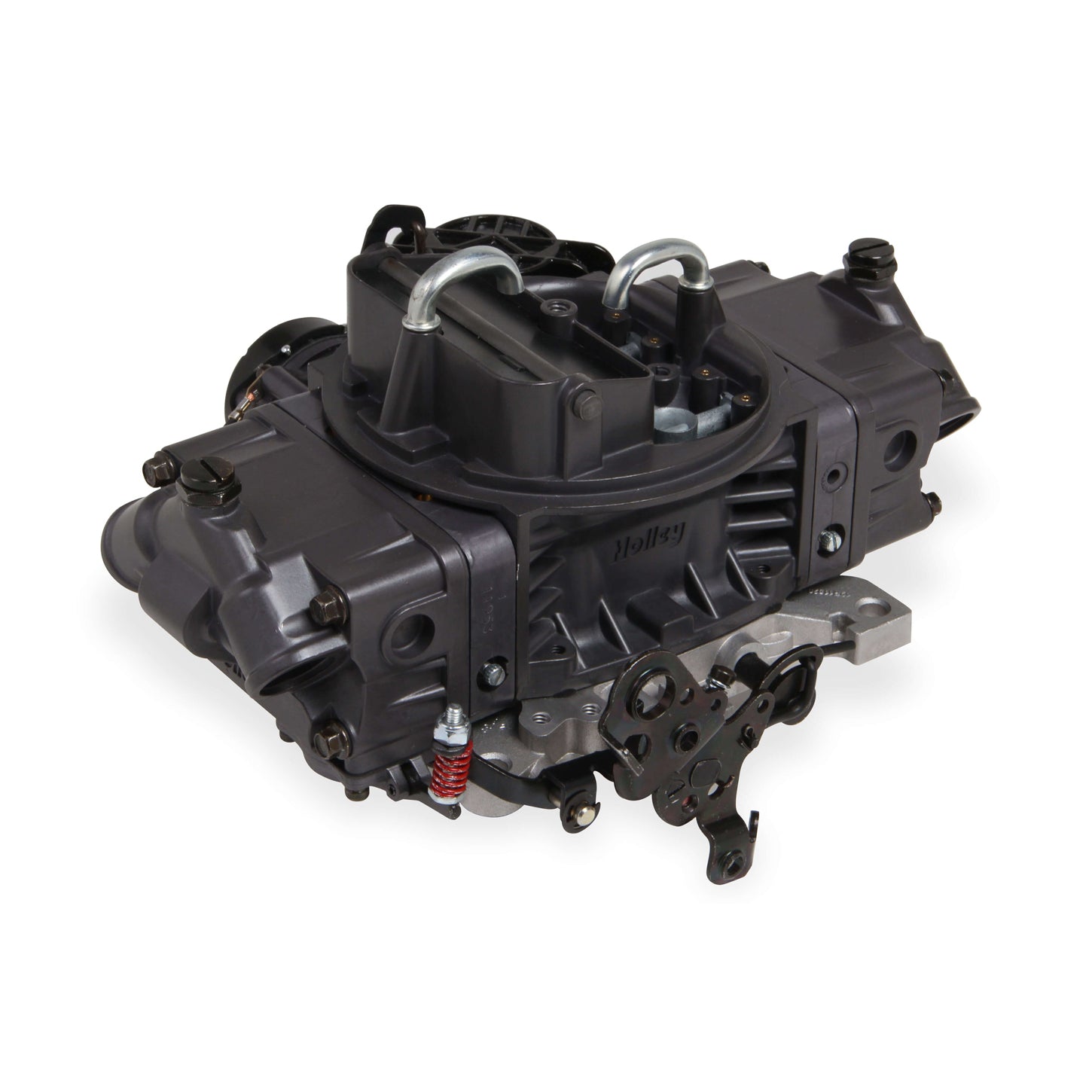 Holley Avenger Carburetor - Marine - 4-Barrel - 770 CFM - Square Bore - Electric Choke - Vacuum Secondary - Dual Inlet - Gray