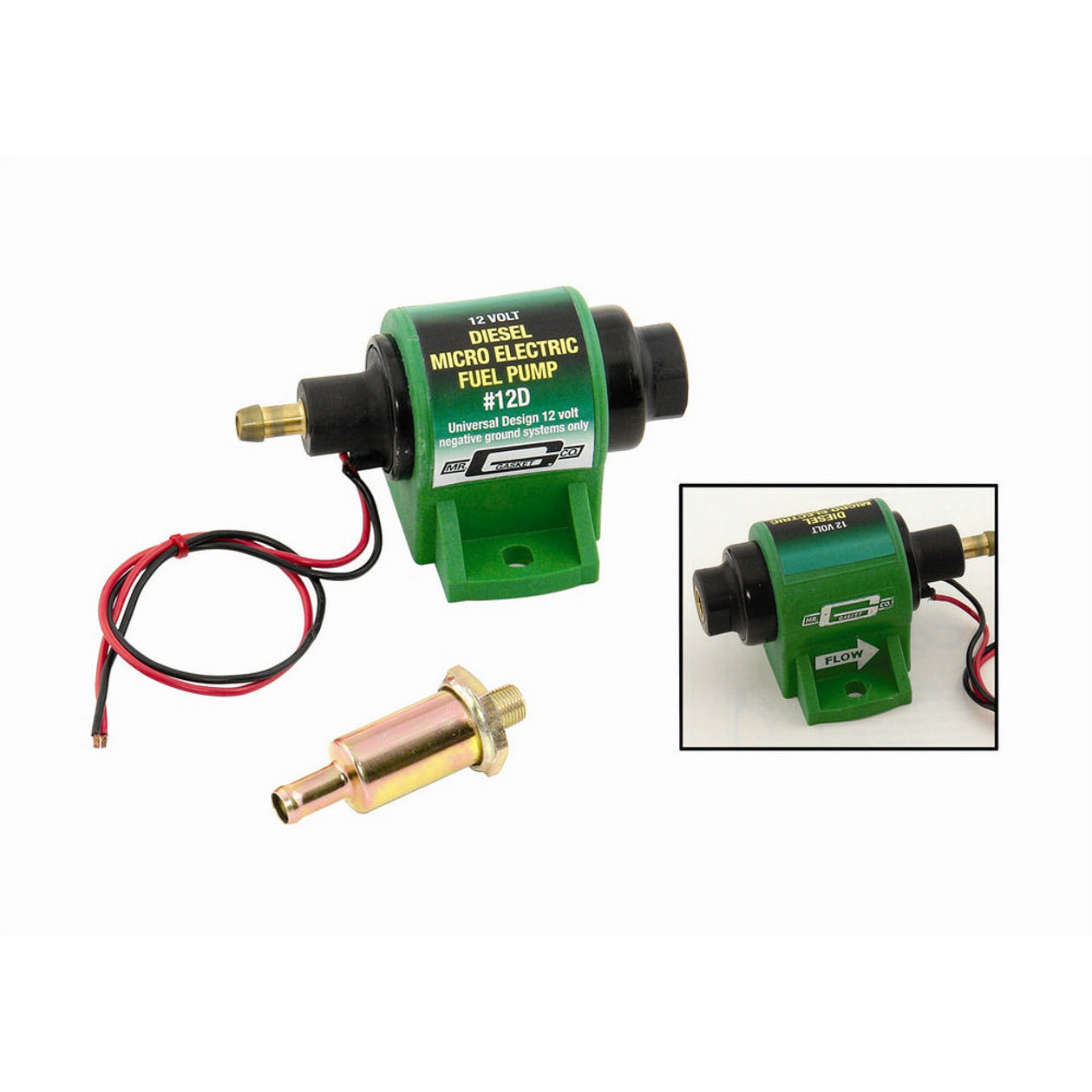 Mr. Gasket Electric Diesel Fuel Transfer Pump