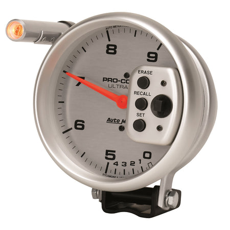 Auto Meter 9,000 RPM Ultra-Lite Pro-Comp II Monster Tachometer - 5" - Dual Range Tach