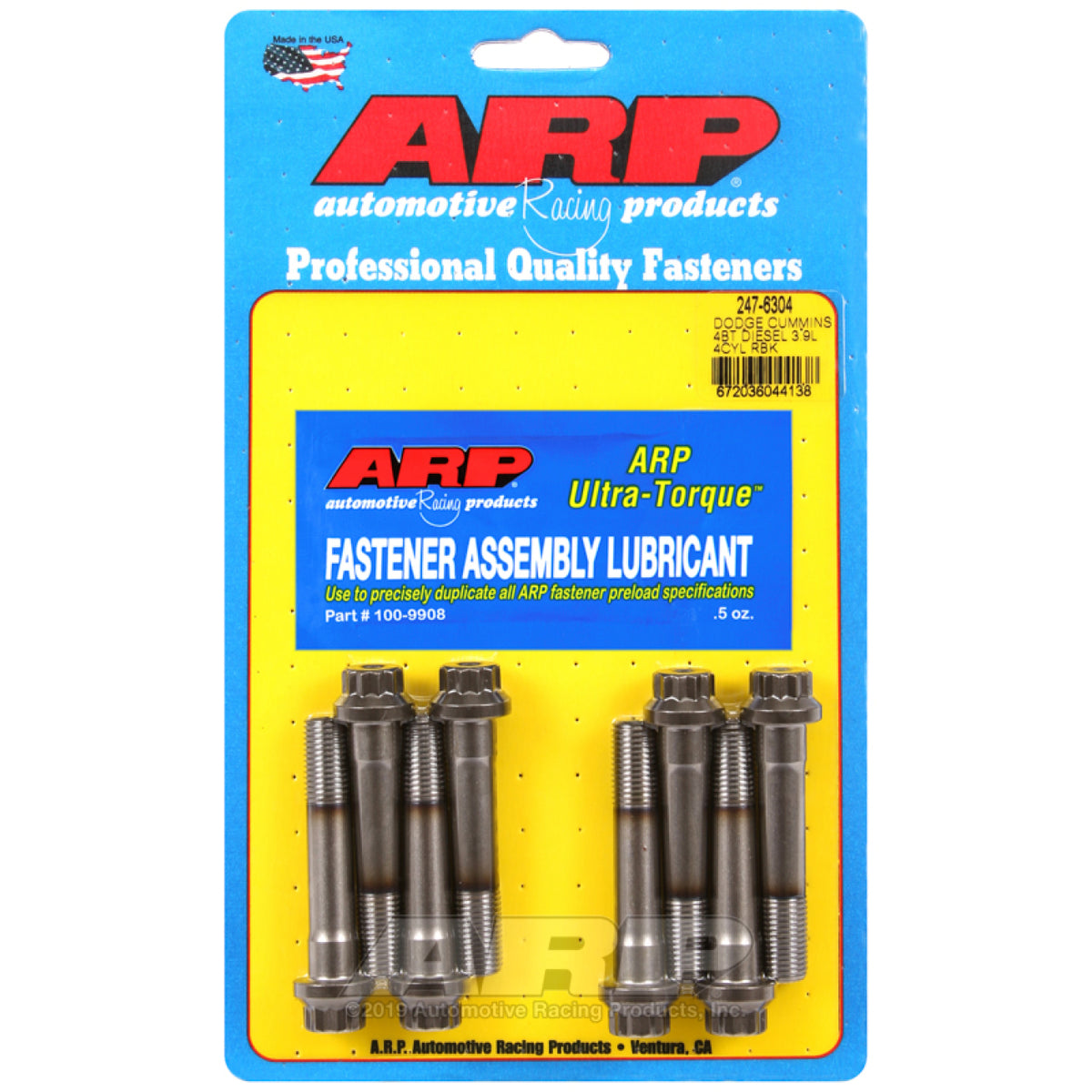 ARP Rod Bolt Kit Dodge Cummins 3.9L 4BT 4 Cylinder