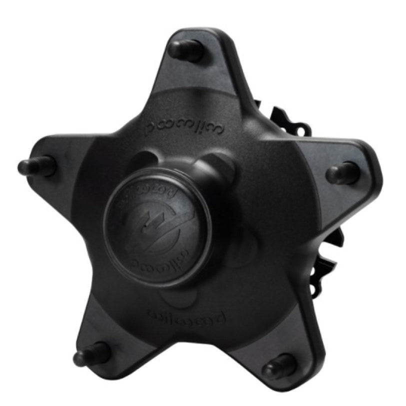 Wilwood Starlite 55XD Wide 5 Hub - Front - Coarse Stud - Snap-Cap w/ Hubcap