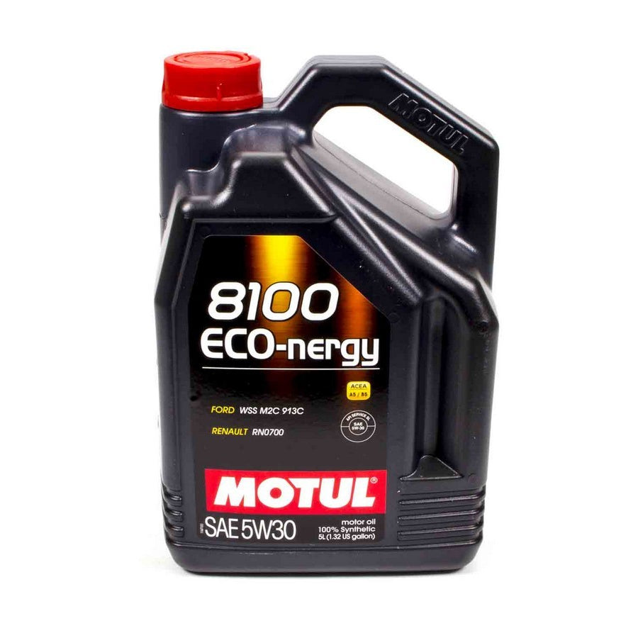 Motul 8100 ECO-nergy 5W30 Synthetic Motor Oil - 5 Liters