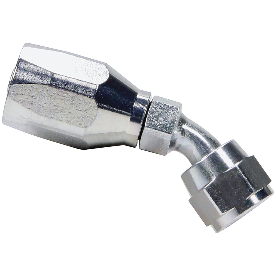 Allstar Performance Steel -6 Hose End - 45