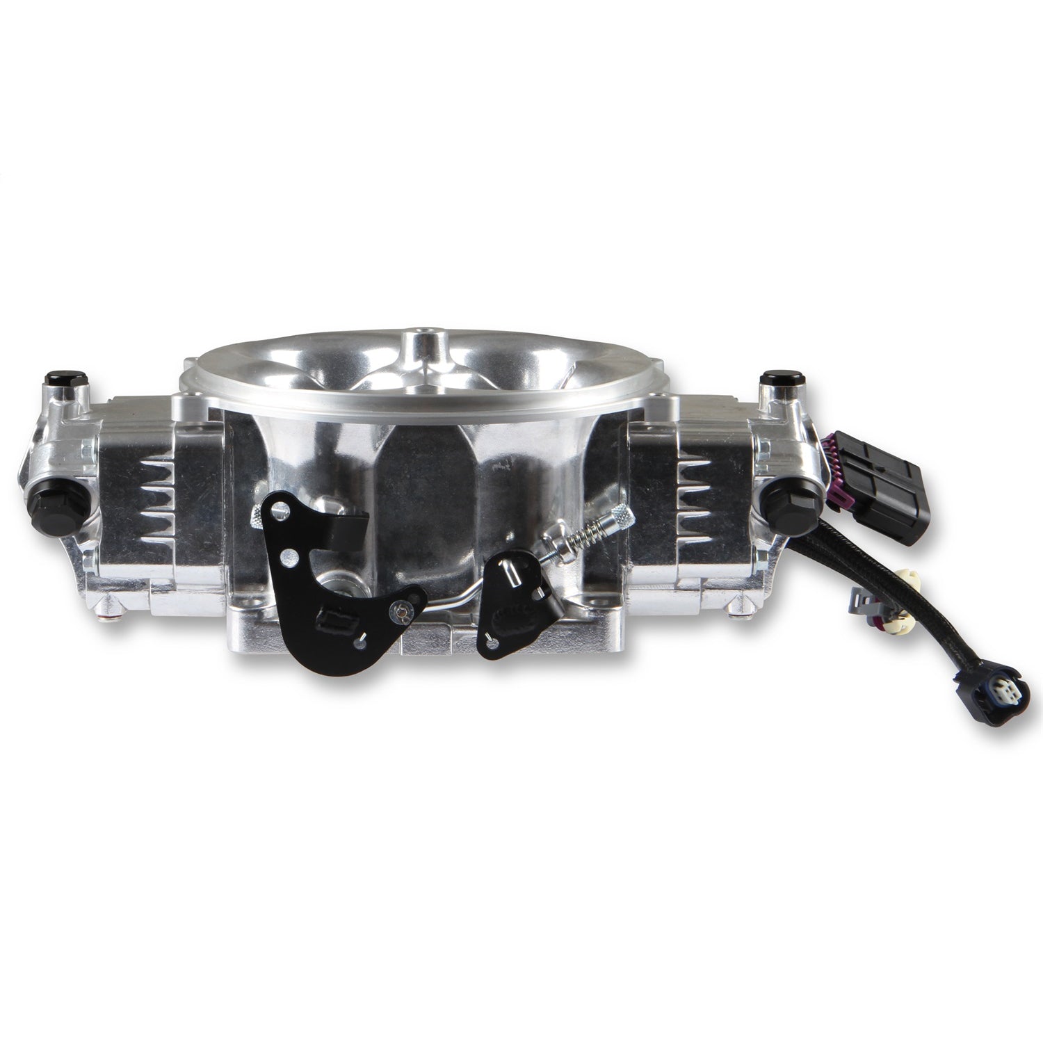 Holley EFI Terminator X Stealth Fuel Injection System - Multi Port - Power Module/Programmer/02 Sensor - Stainless - Polished