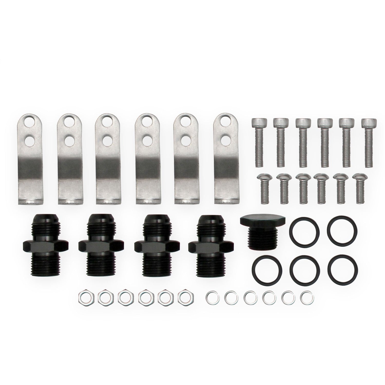 Sniper EFI Fabricated Intake Manifold - 102 mm Throttle Body Flange - Fuel Rail - Aluminum - Silver - GM LS-Series