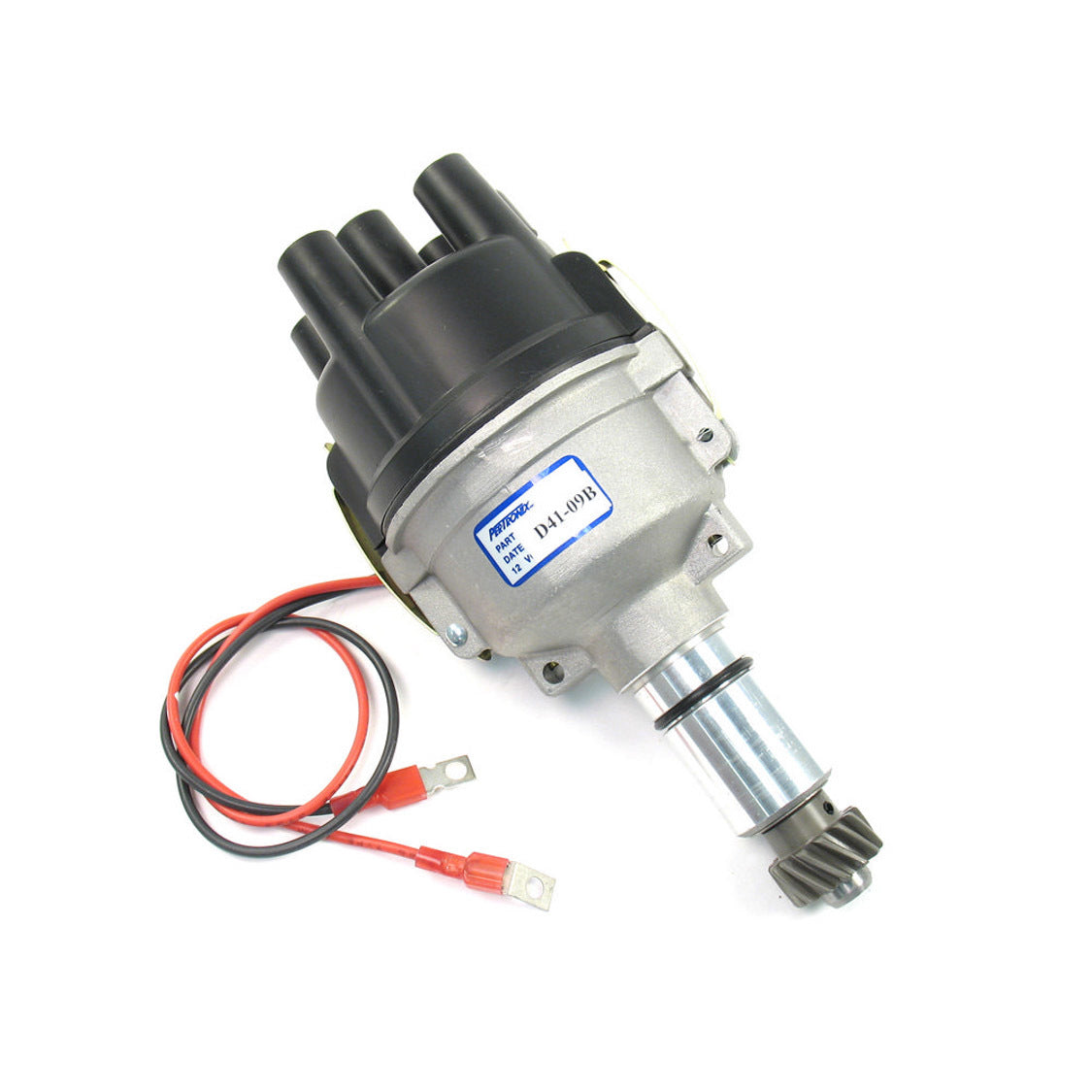 PerTronix Industrial Distributor - Magnetic Pickup - Mechanical Advance - Socket Style - Black - Wisconsin 4-Cylinder D41-09B