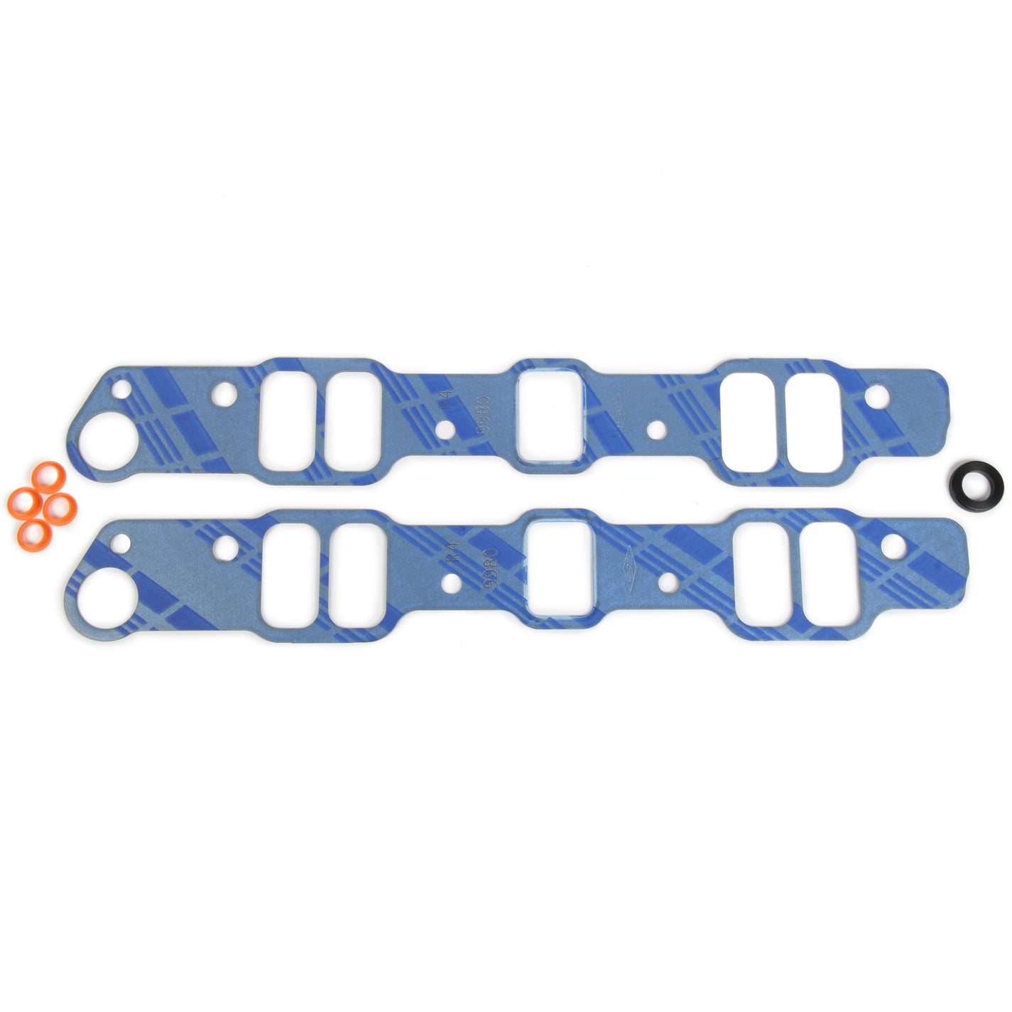 Fel-Pro Intake Manifold Gasket - 1.108 x 2.041 in Port - Steel Core Laminate - Pontiac V8