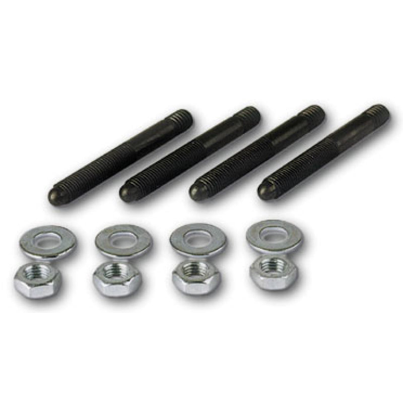 Moroso 2-1/2" Carburetor Stud Kit - Fits Carbs w/ 1/2" Thick Flange Base w/ a 1" Spacer or w/ 1 or 2 - 1/2" Spacers - 5/16"-18 and 24 x 2-1/2" Long.