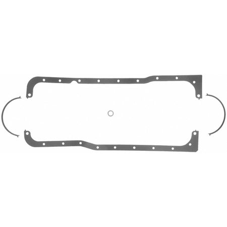 Fel-Pro Rubber-Coated Fiber Oil Pan Gaskets - Multi-Piece - Ford 1962-87 221, 255, 260, 289, 302 - 3/ 32" Thick