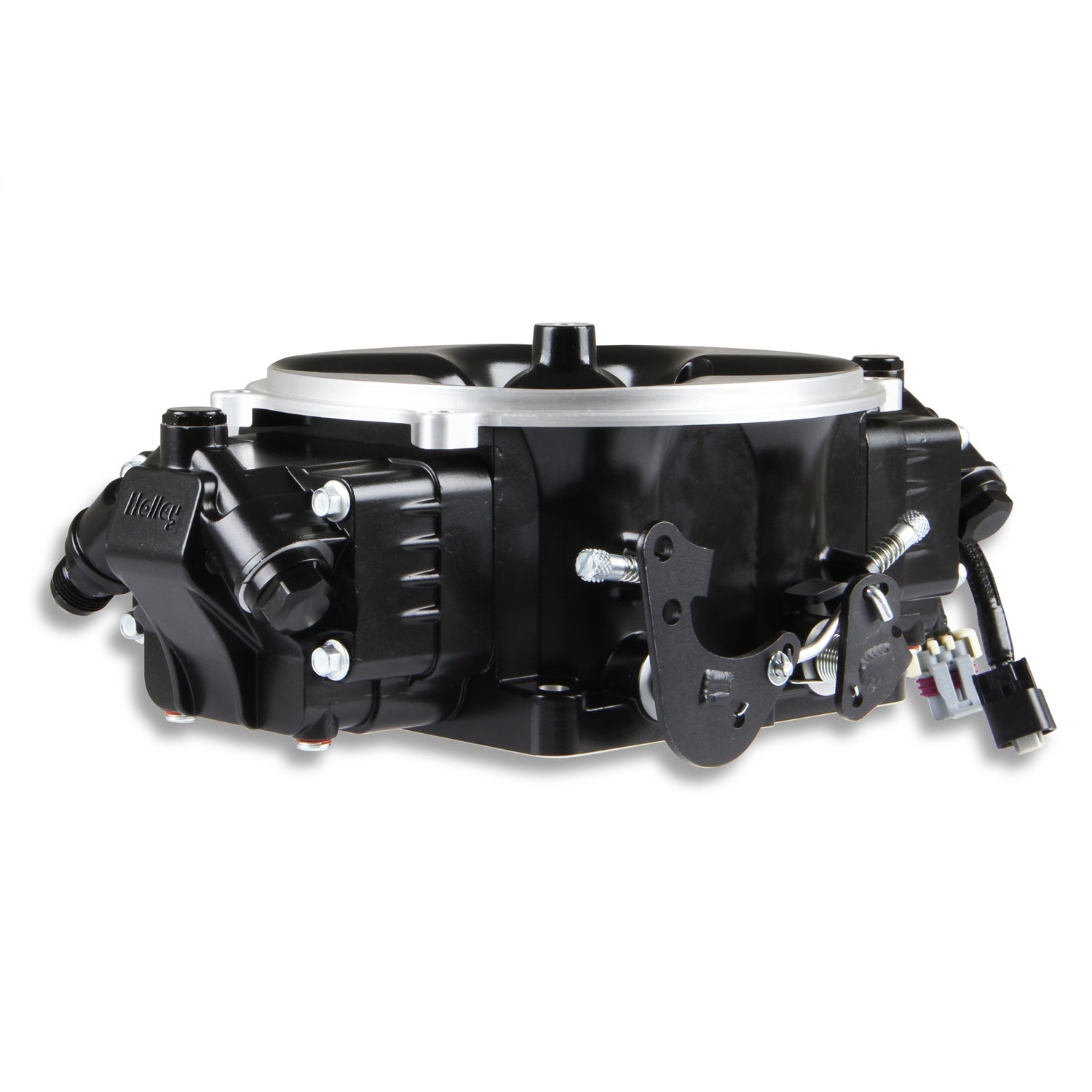 Holley EFI Terminator X Stealth Fuel Injection System - Multi Port - Power Module/Programmer/02 Sensor - Stainless - Black