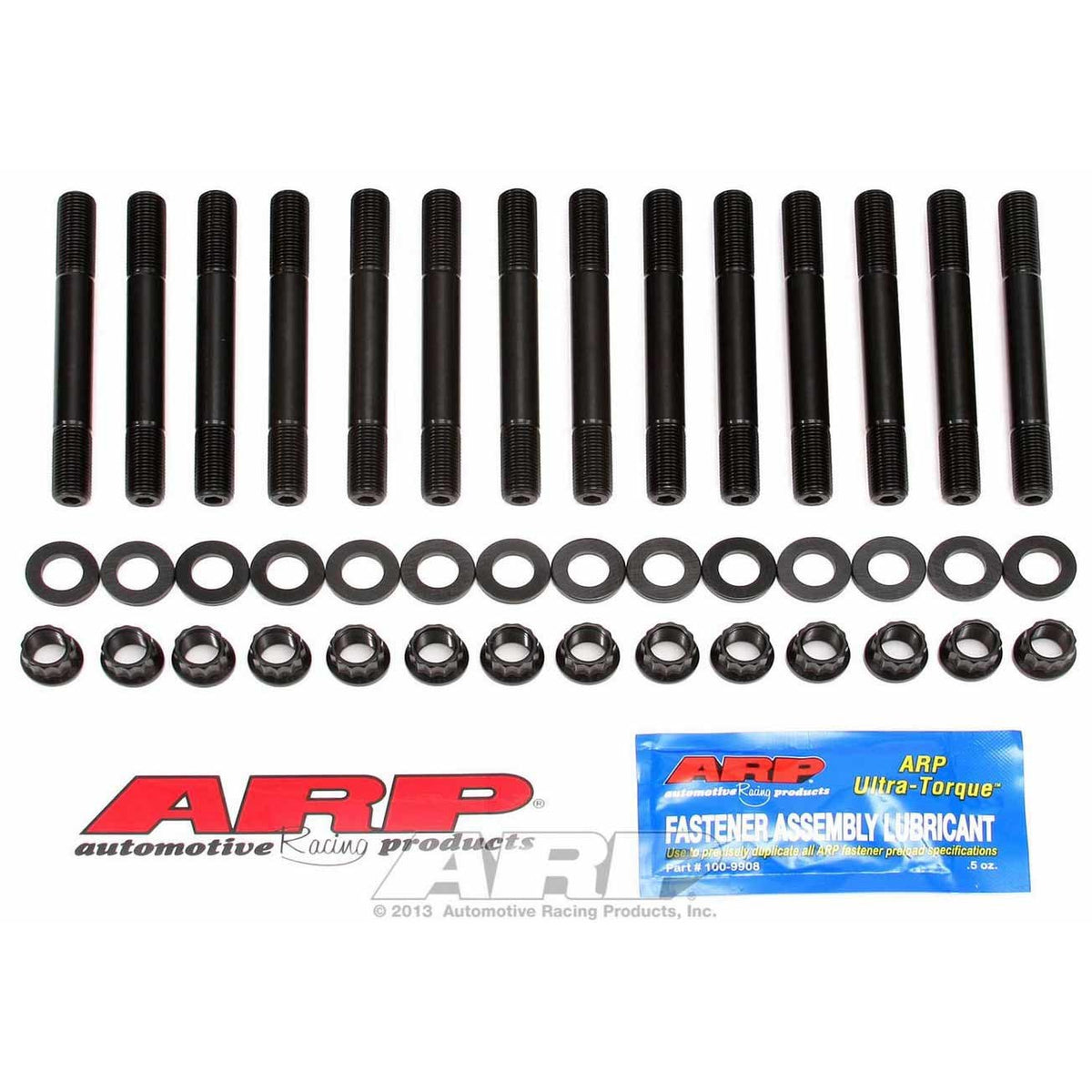 ARP Cylinder Head Stud Kit - 12 Point Nuts - Chromoly - Black Oxide - Toyota JZ-Series