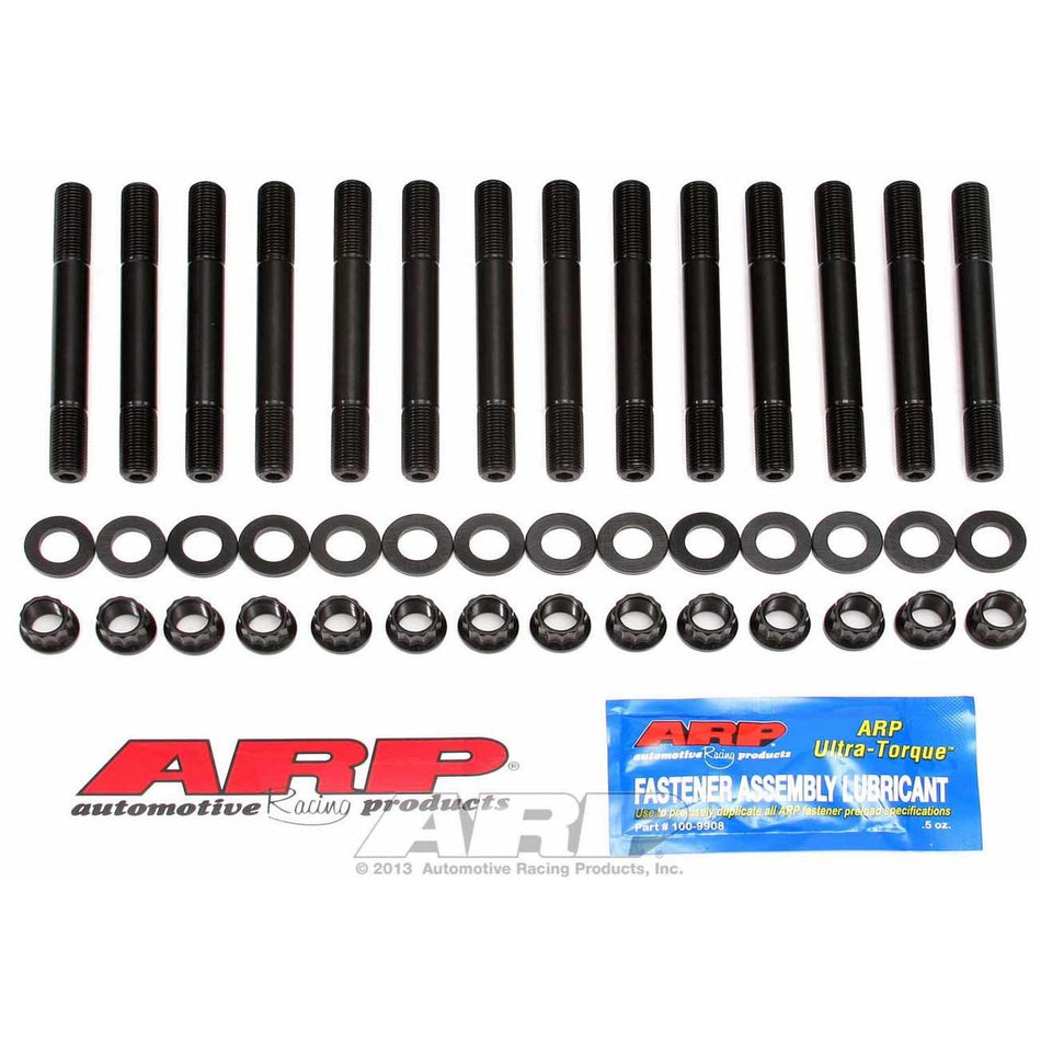 ARP Cylinder Head Stud Kit - 12 Point Nuts - Chromoly - Black Oxide - Toyota JZ-Series
