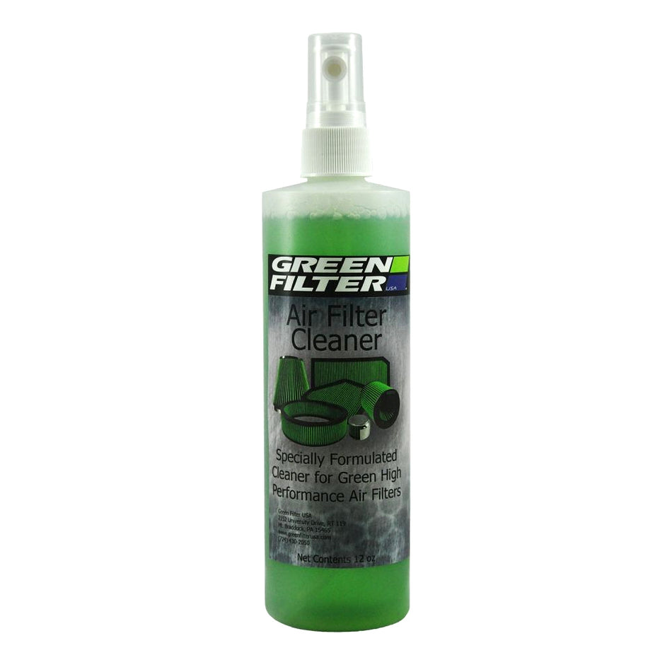 Green Filter Air Filter Cleaner - 12 oz Pump Bottle Cleaner - Green Filters