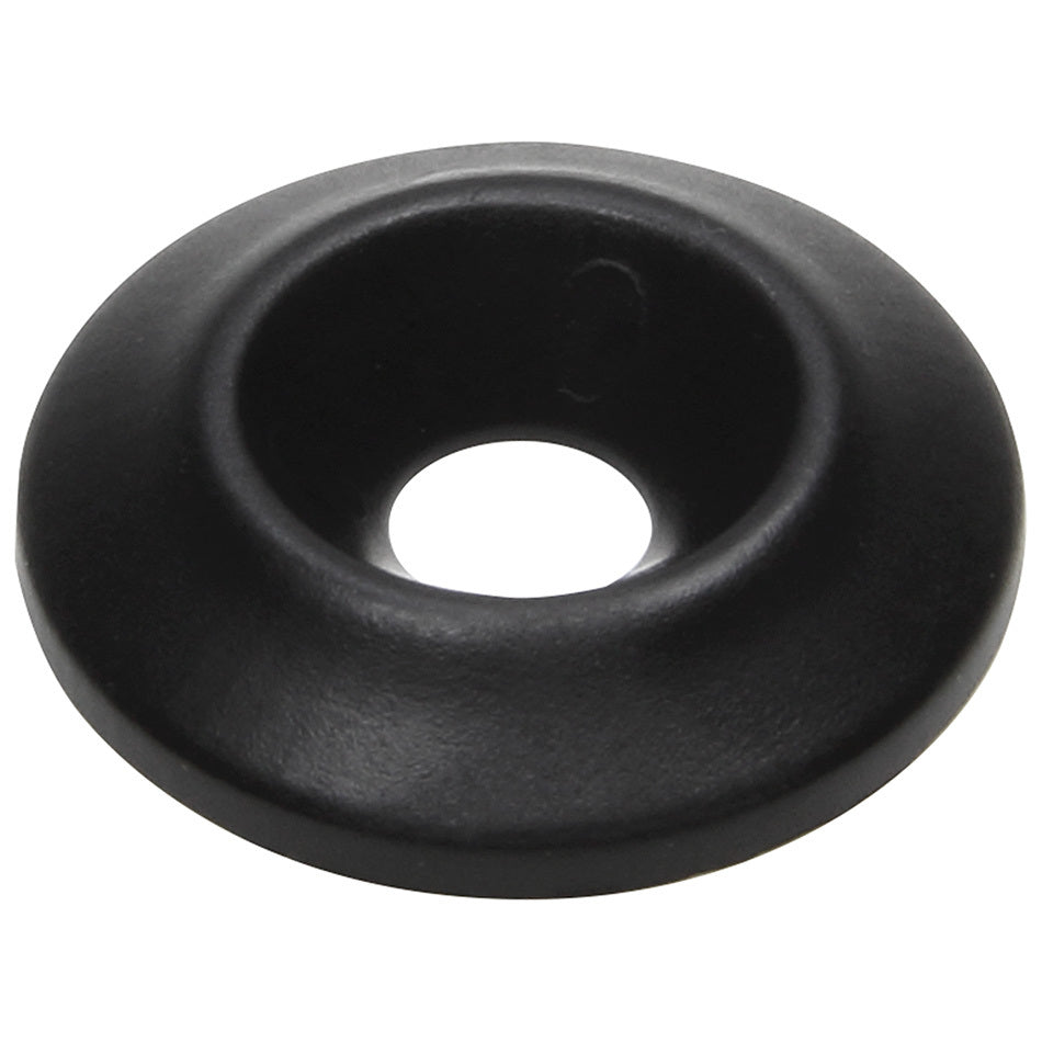 Allstar Performance Plastic Countersunk Washers - 1/4" x 1" - Black (50 Pack)