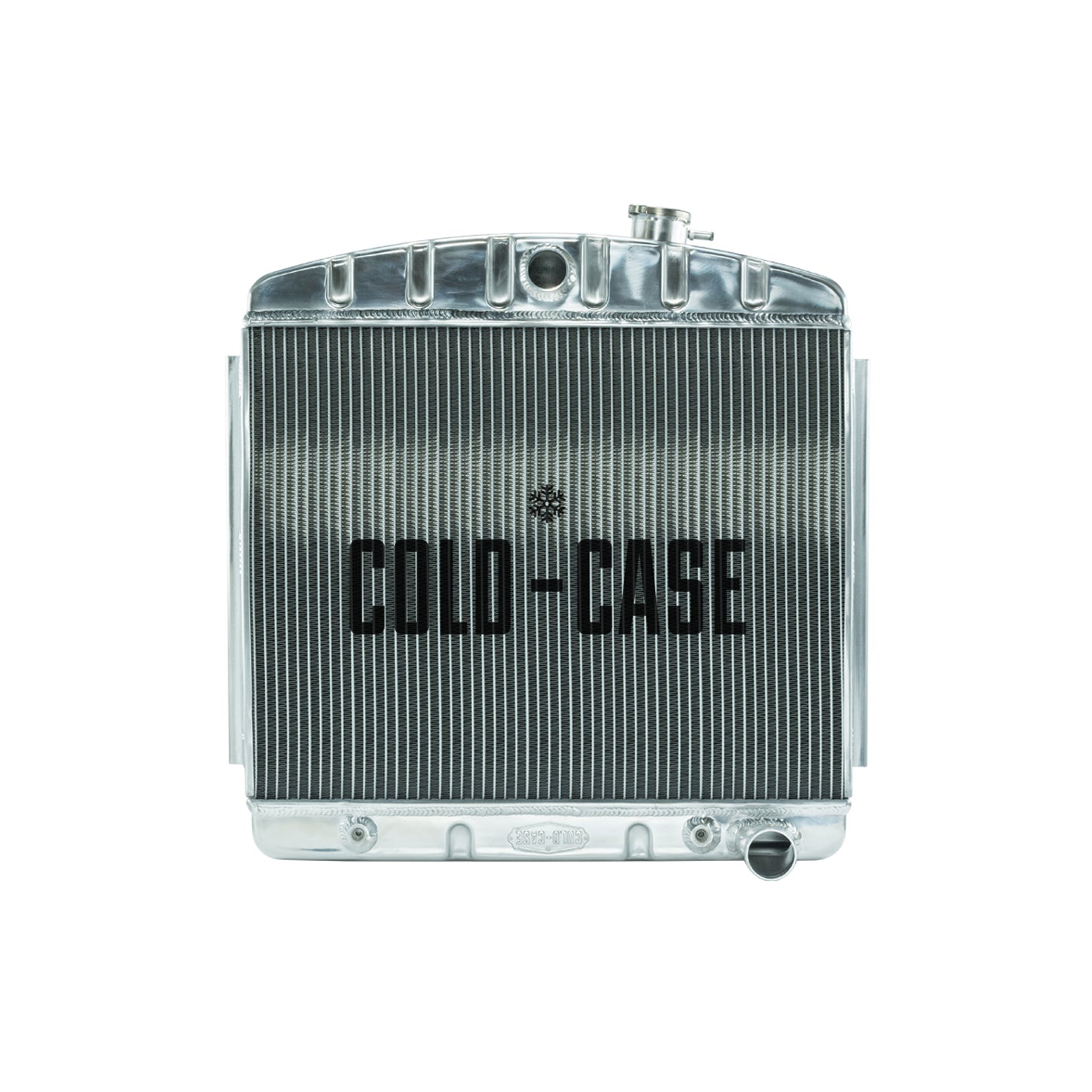 Cold-Case Aluminum Radiator - 23.5" W x 23.5" H x 3" D