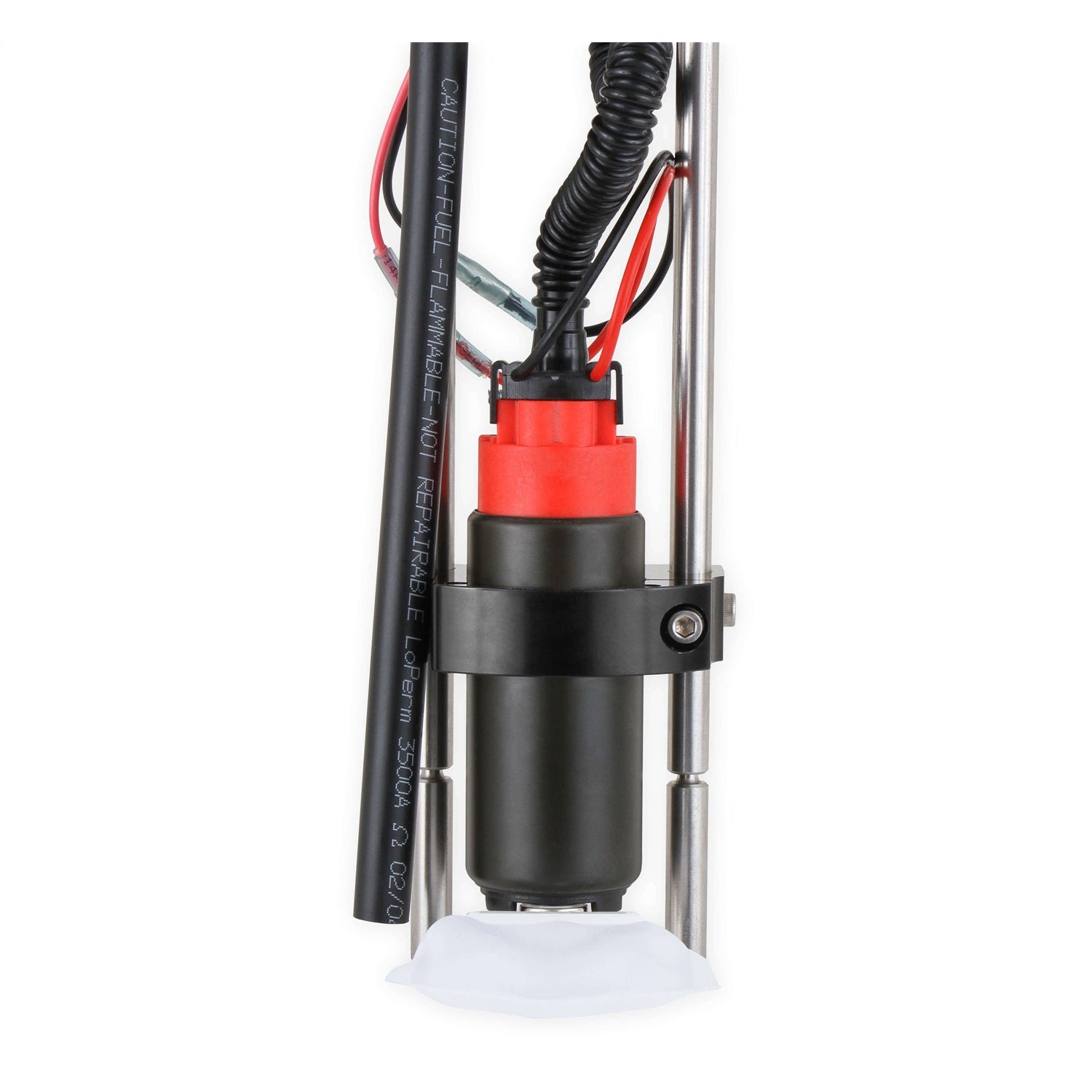 Sniper EFI Fuel Pump - Electric - In-Tank - 340 lph - 6AN inlet Port - 6AN Outlet Port - Black