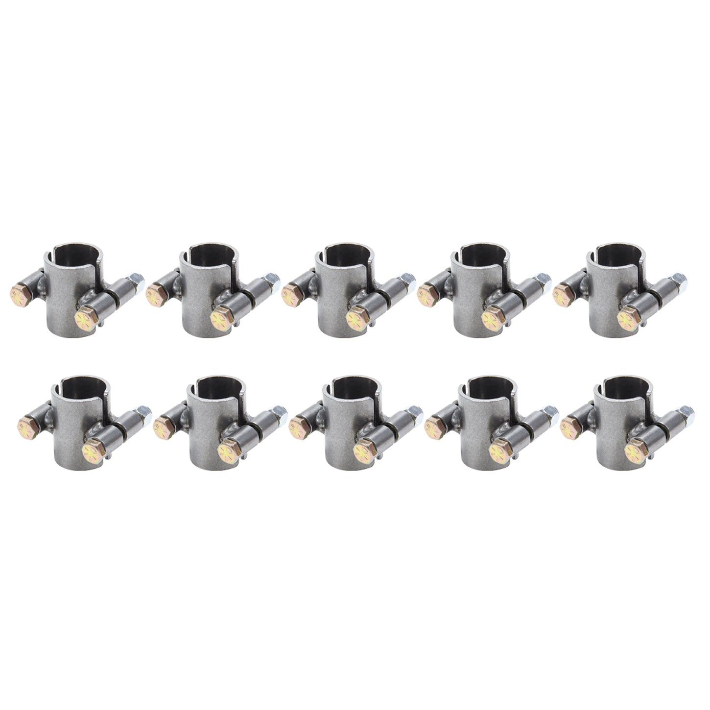 Allstar Performance Tube Clamp - 1-1/4" ID - 2" Wide - Steel - (Set of 10)