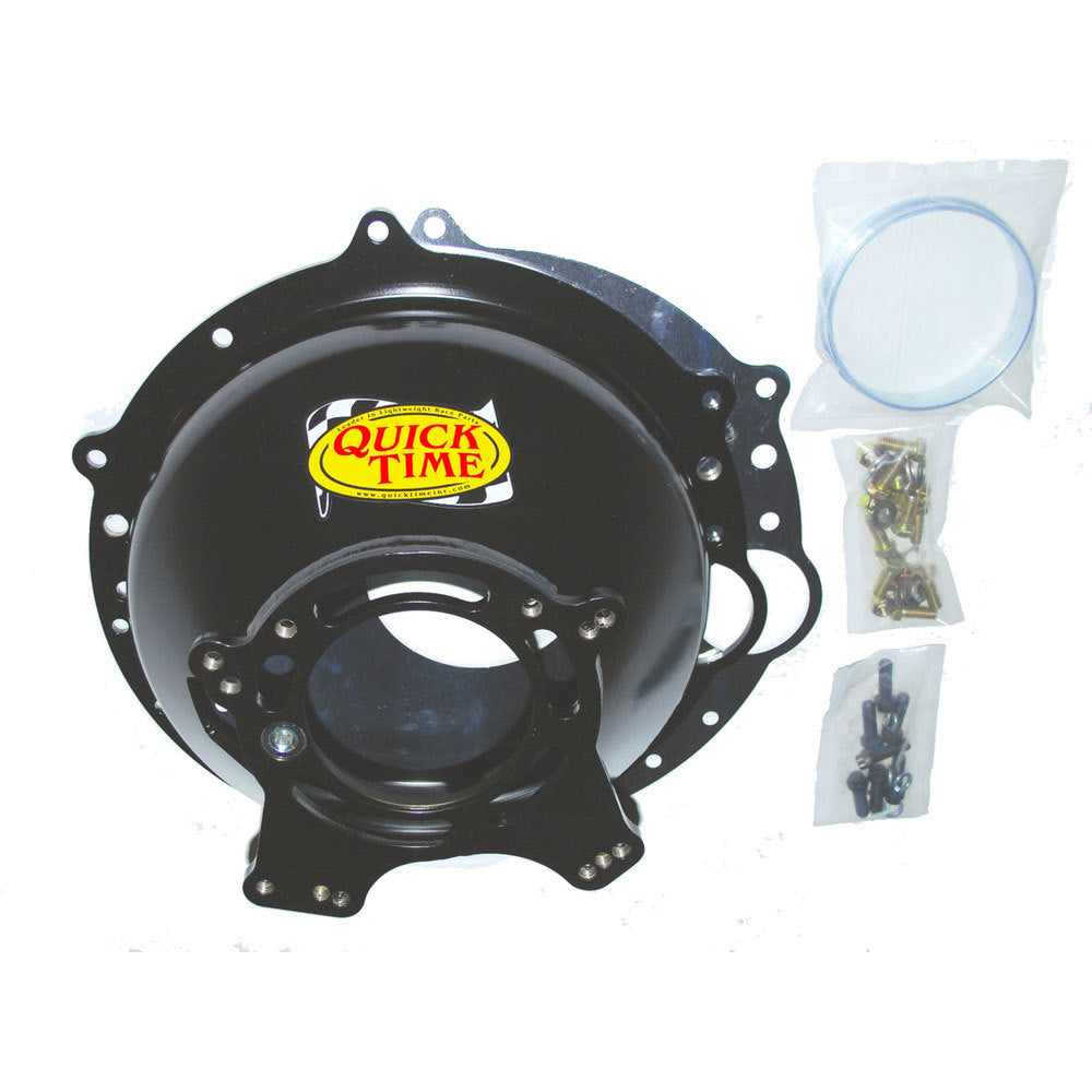 Quick Time QuickTime Bellhousing Hardware SFI 6.1 Steel - Black Paint