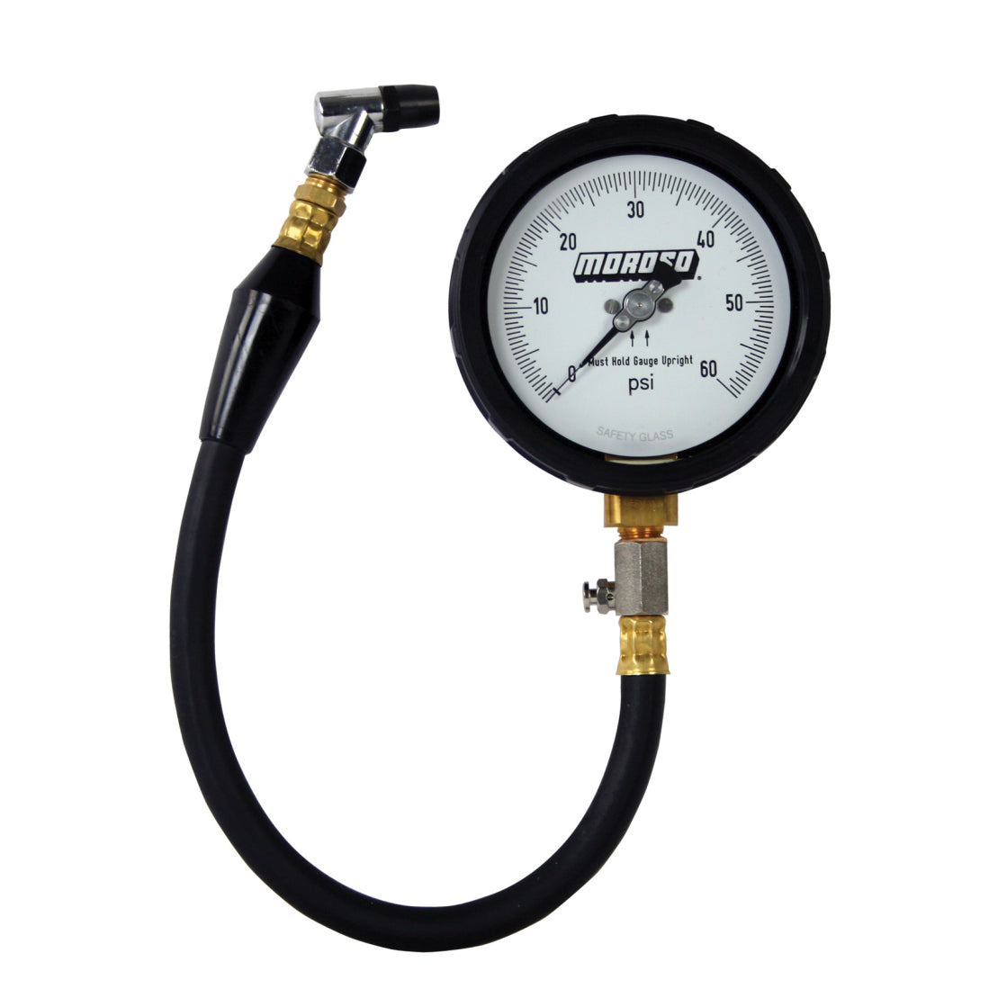 Moroso 0-60 PSI Pro Series Tire Pressure Gauge - 0-60 PSI