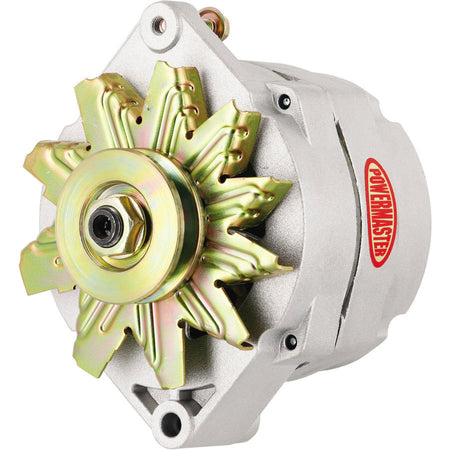 Powermaster Motorsports 12si Alternator 150 amp 12V 1-Wire - Single V-Belt Pulley