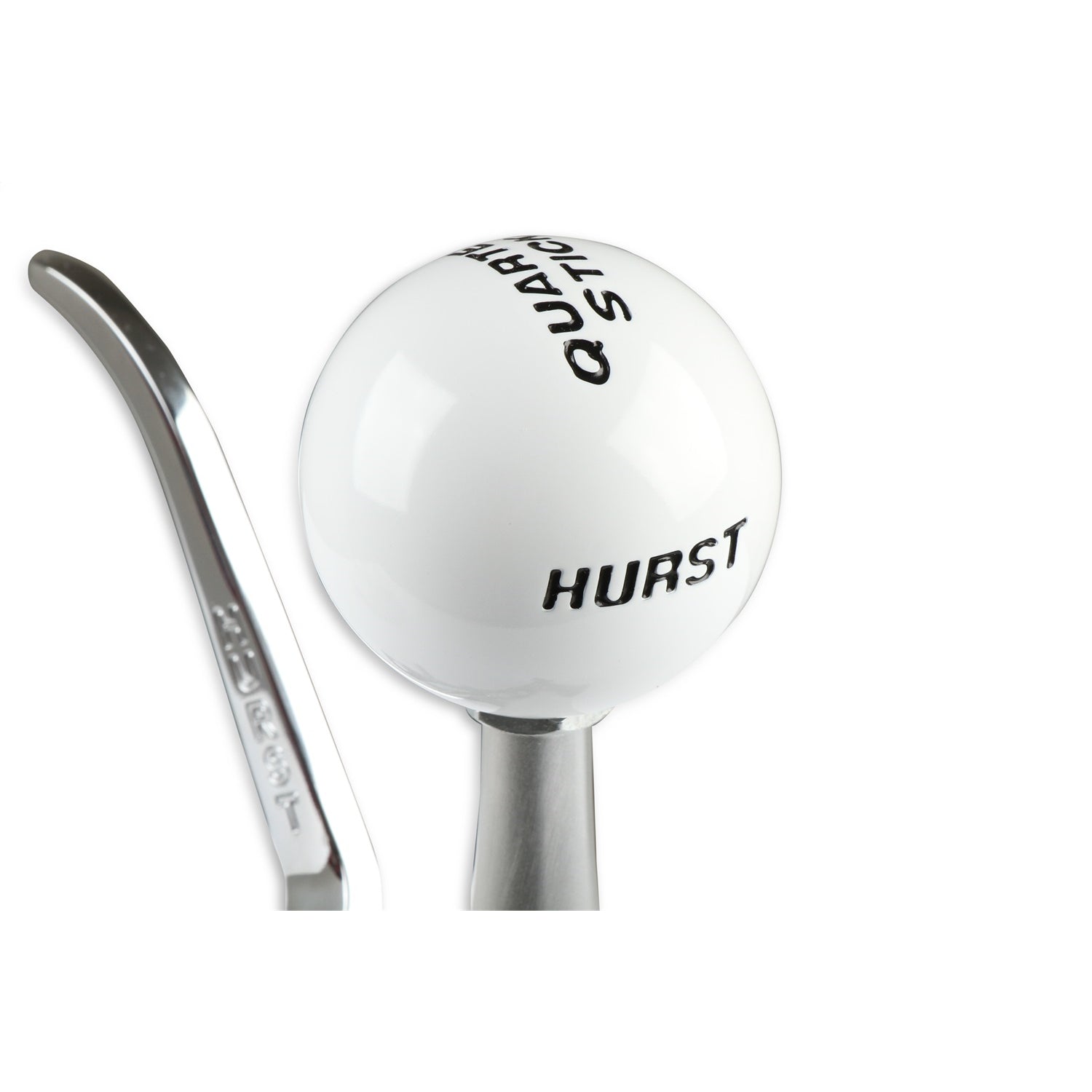 Hurst Quarter Stick Automatic Shifter - Floor Mount - Forward Pattern - 5 ft Cable - TH250 / TH350 / TH375 / TH400