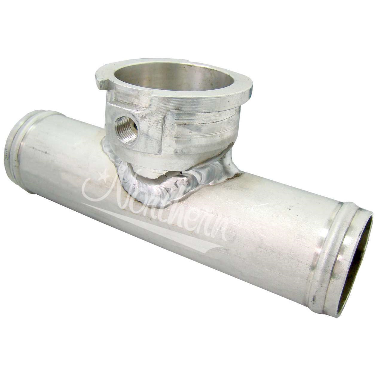Northern Hose Mount Filler Neck - 1-1/2" Hose to 1-1/2" Hose - Aluminum
