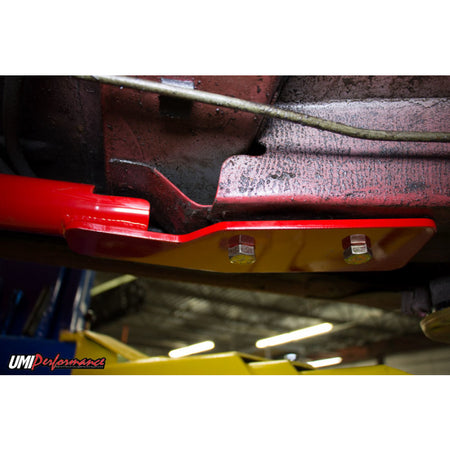 UMI Performance 1993-2002 GM F-Body 3-Point Subframe Connectors - Bolt-In - Red