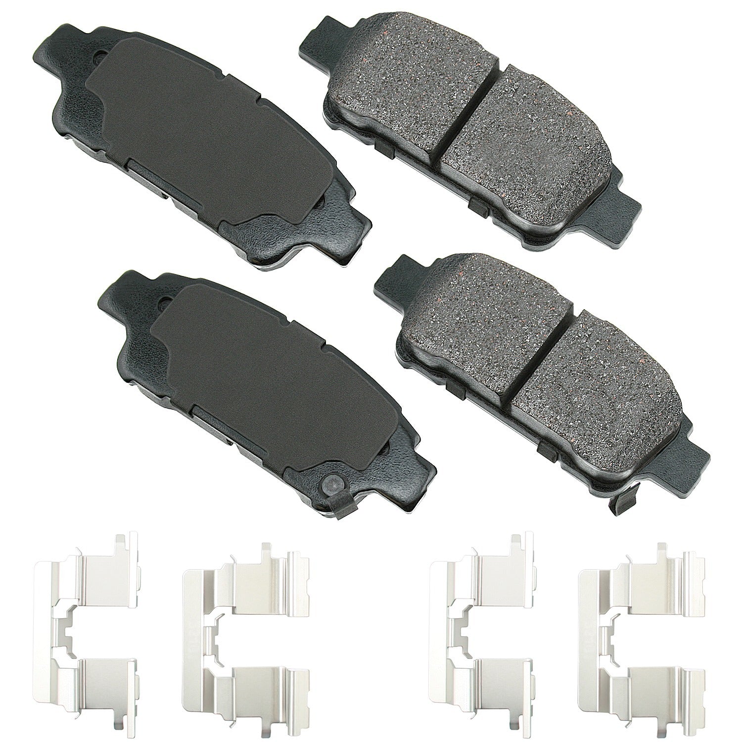 Akebono Brakes ProACT Rear Brake Pads - Toyota 2004-10 (Set of 4)