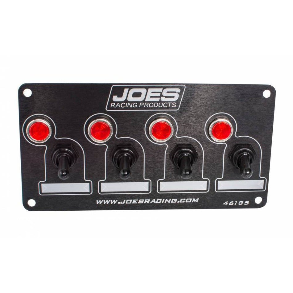 Joes Accessory Switch Panel w /4 Switches and Lights