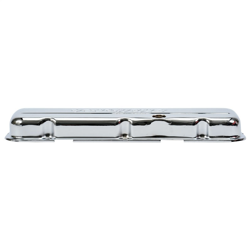 Edelbrock Signature Series Short Valve Cover - Baffled