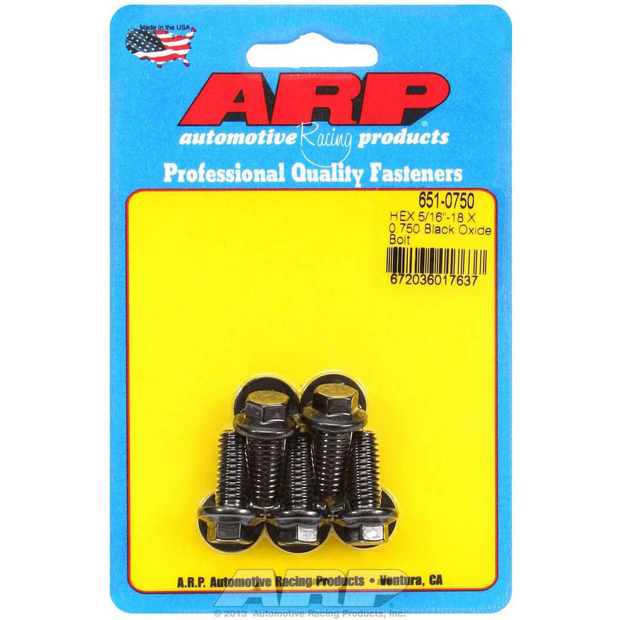 ARP Bolt Kit - 6 Point (5) 5/16-18 x .750