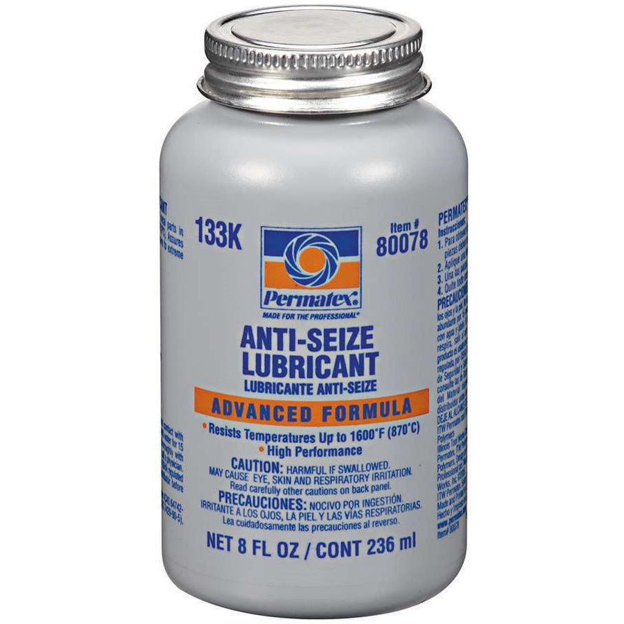 Permatex Anti-Seize Lubricant - 8 oz. Brush Top Bottle