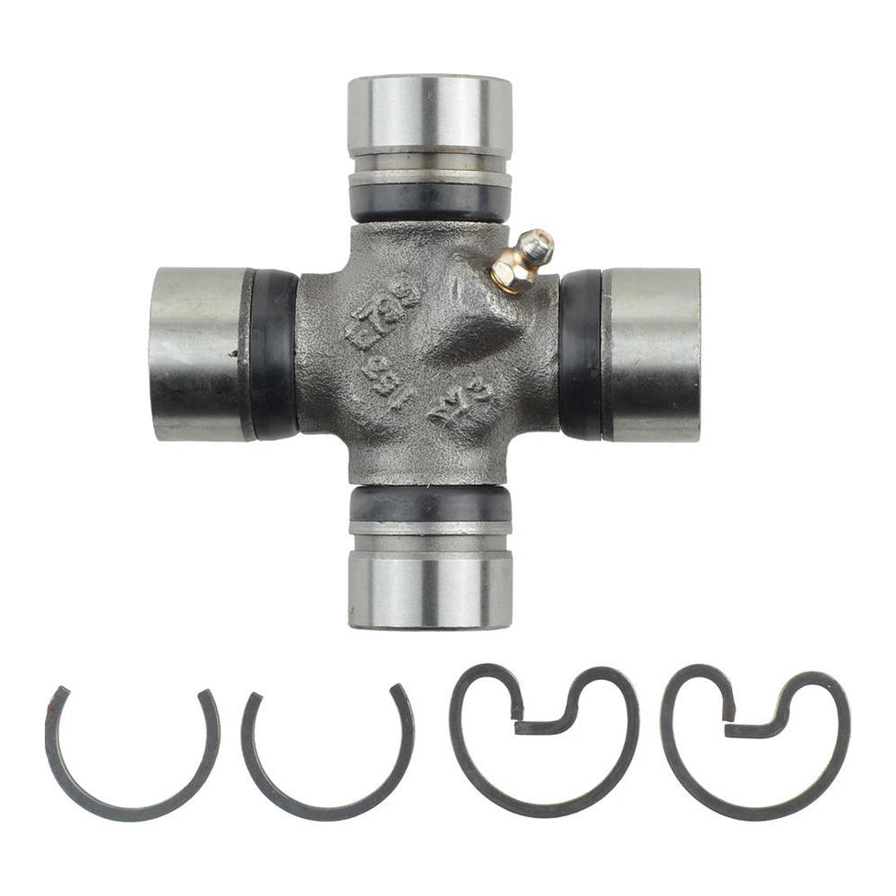Dana - Spicer Universal Joint - 1.125" and 1.188" Bearing Caps - Clips Included - Greasable