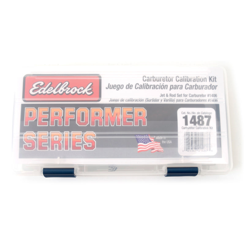 Edelbrock Performer Series Carburetor Calibration Kit - For (1406) Carburetor