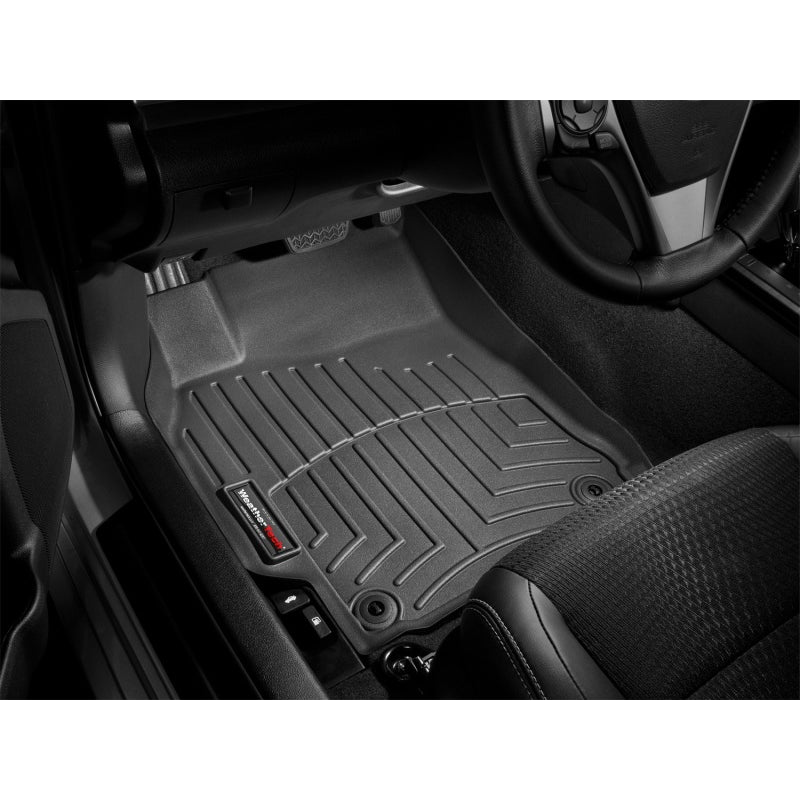 WeatherTech FloorLiners - Front/2nd Row - Black - Ram Fullsize Truck 2002-09