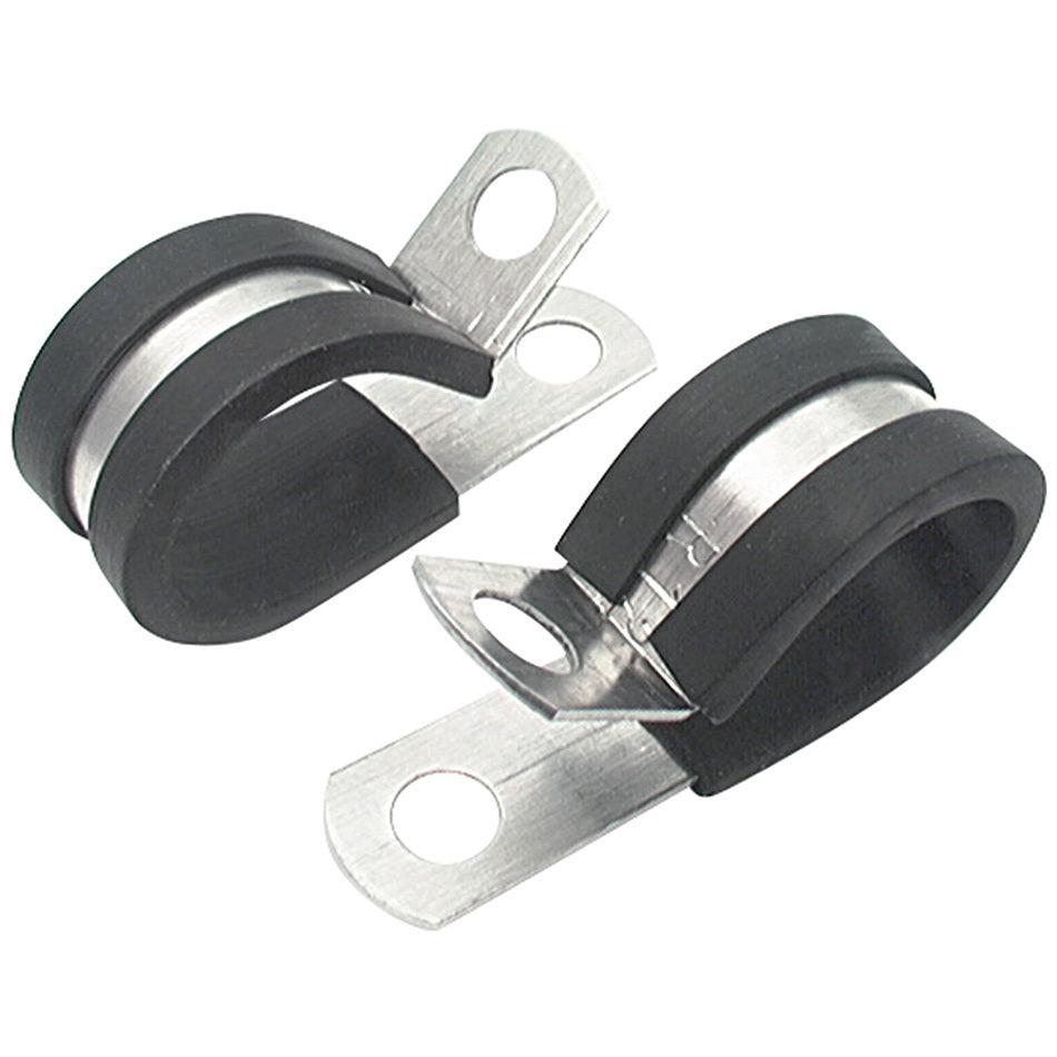 Allstar Performance 1/2" Aluminum Line Clamps - (50 Pack)