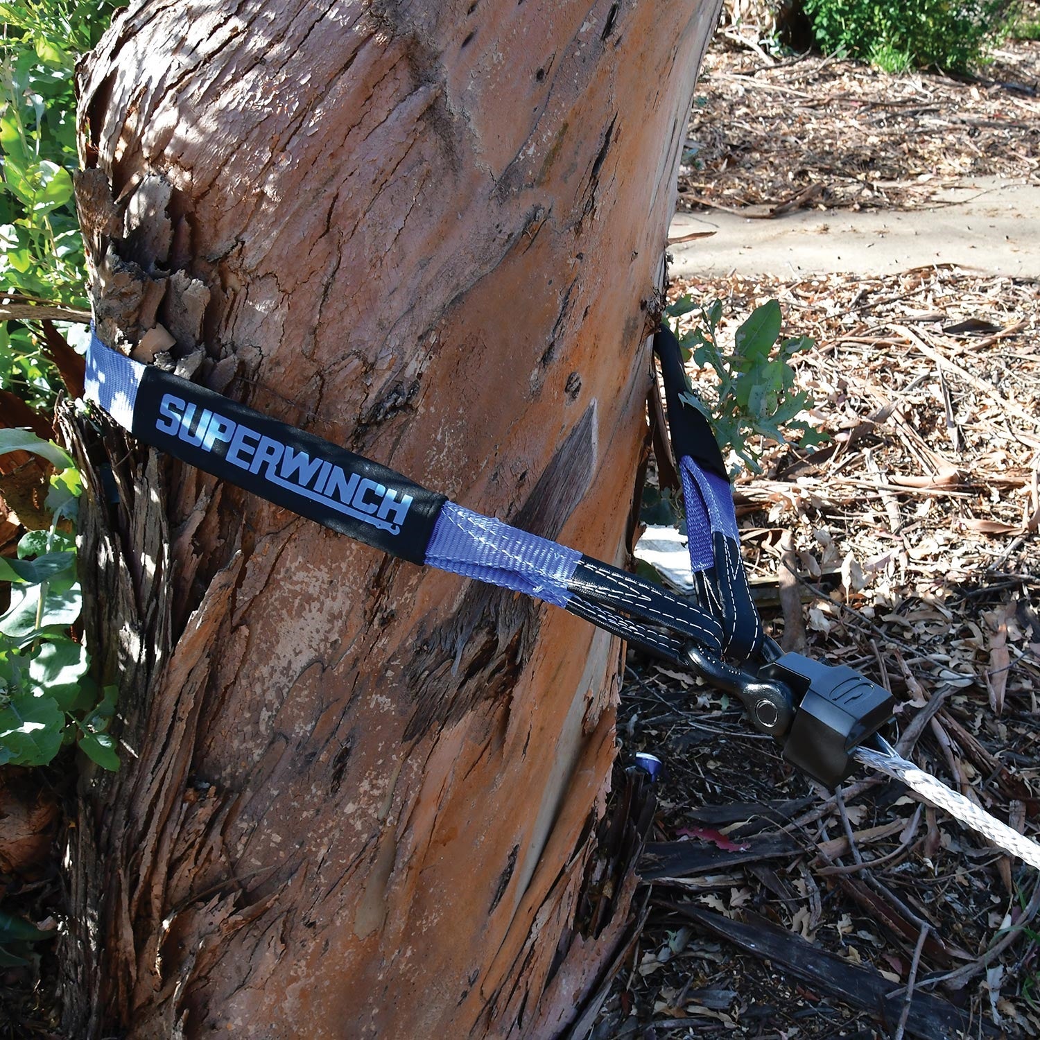 Superwinch Tree Trunk Protector - 2 in Wide - 8 ft Long - 20000 lb Capacity - Blue
