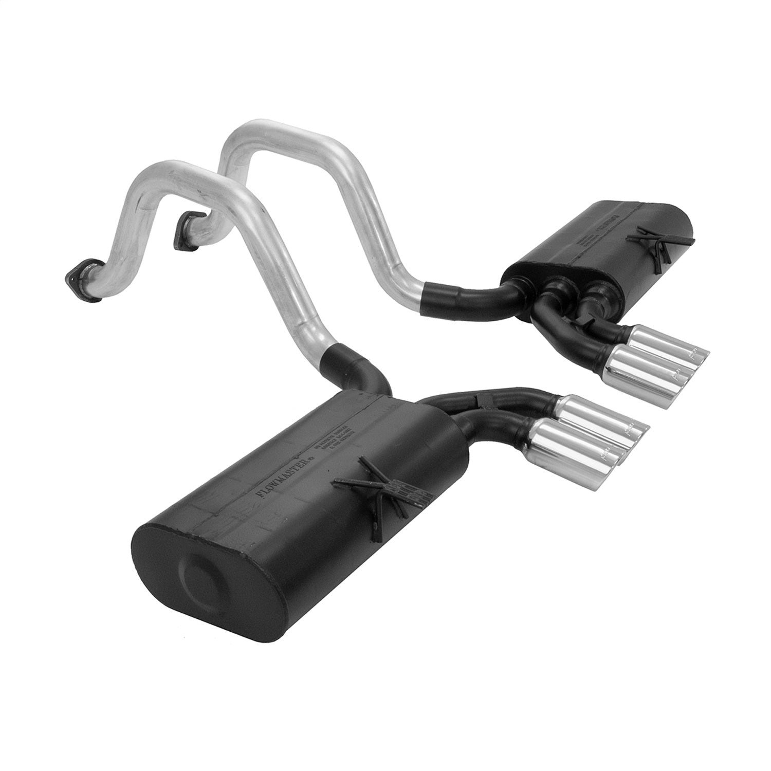 Flowmaster Axle-back System 409S - Dual Rear Exit - Mild/Moderate Sound