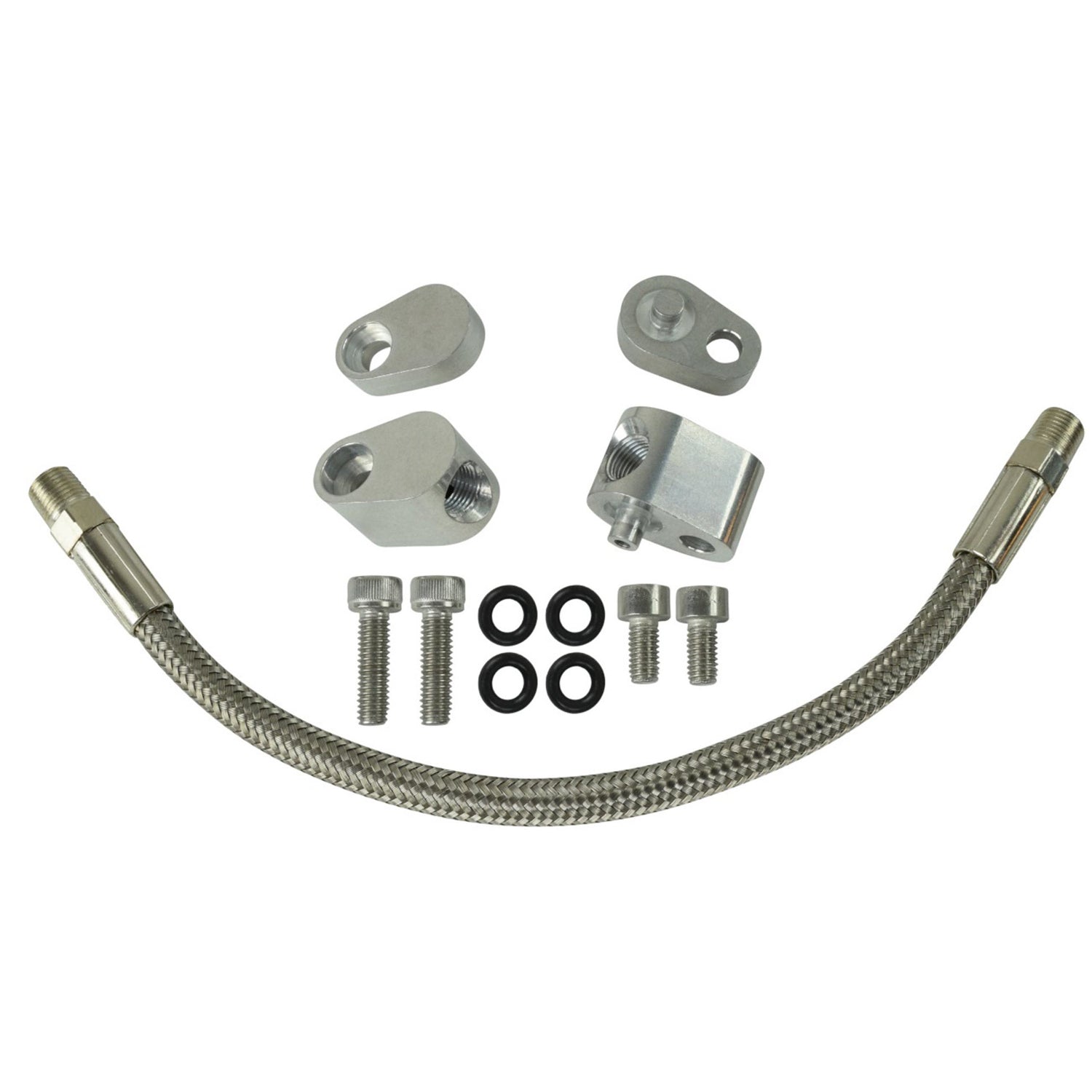 ICT Billet Steam Vent Kit - 2 Corner - GM LS-Series 551692