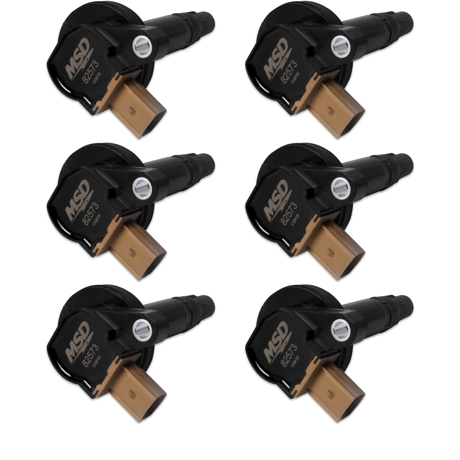 MSD Coils 6pk Ford Eco-Boost 3.5L V6 Black