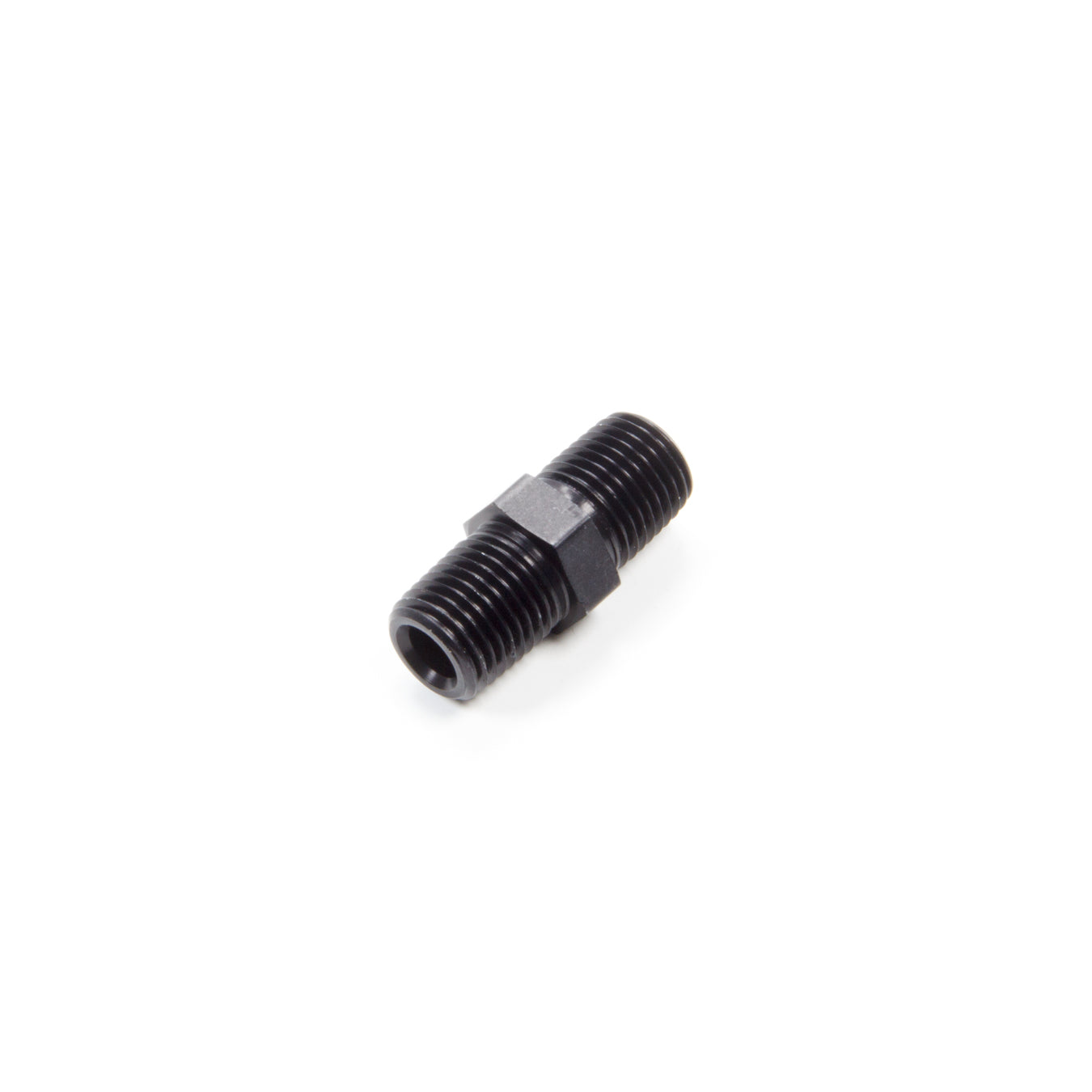 Aeroquip Black Aluminum 1/4" NPT Male Pipe Coupler