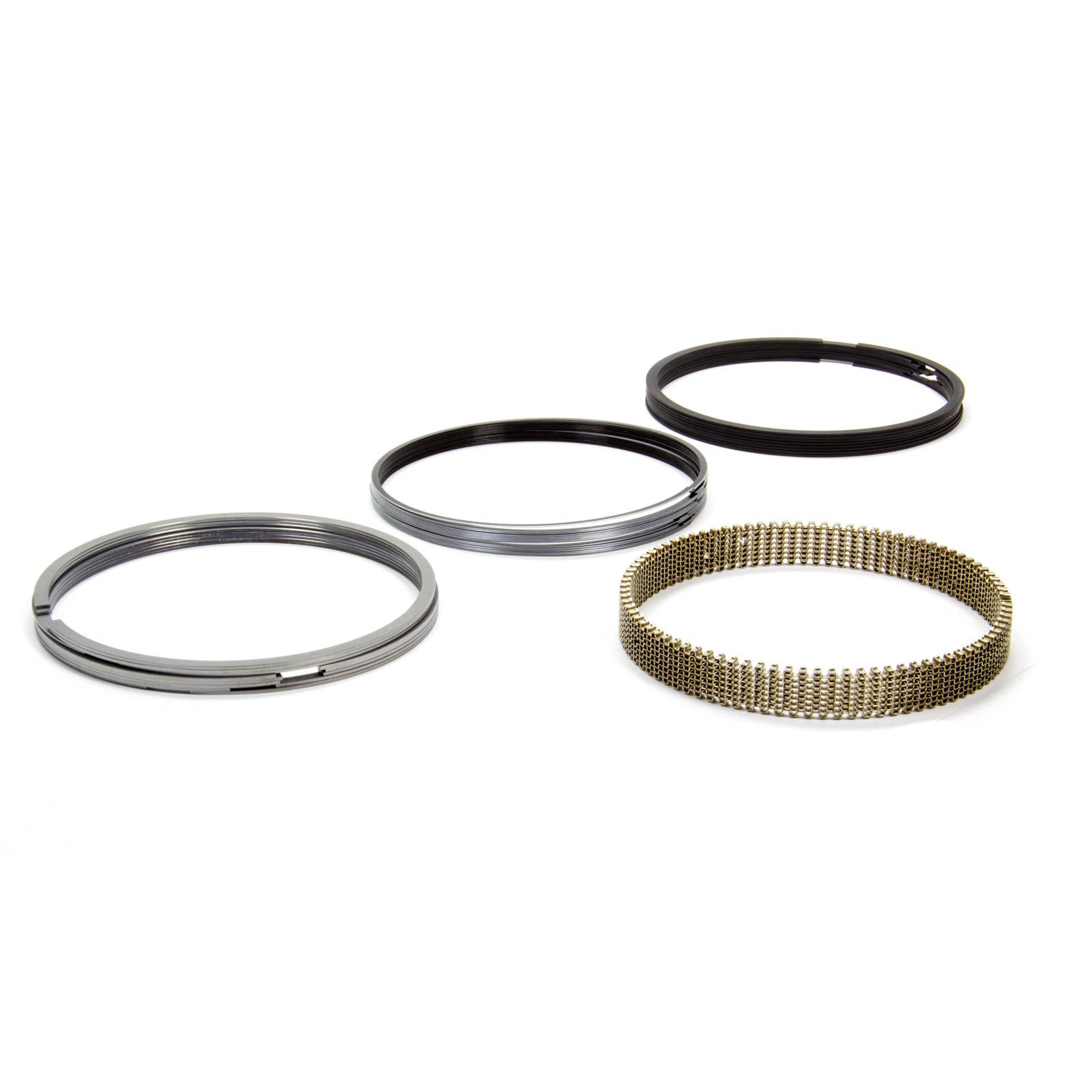 Total Seal Classic Steel Piston Rings 4.145" Bore File Fit 0.043 x 0.043 x 3.0 mm Thick - Standard Tension