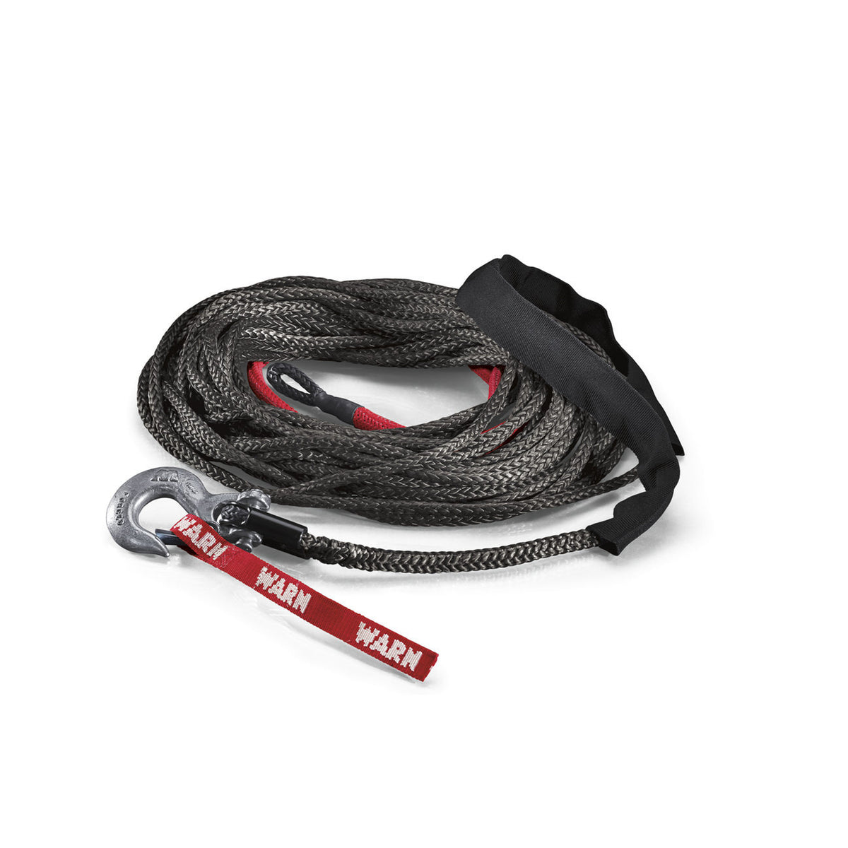 Warn Spydura Winch Rope - 3/8 in OD - 100 ft Long - Gray